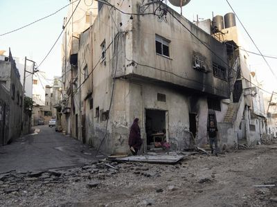 Kondisi Kamp Pengungsi di Palestina yang Rusak Usai Operasi Militer Israel