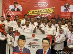 ProJo Sumbar Deklarasi Dukung Prabowo Capres 2024