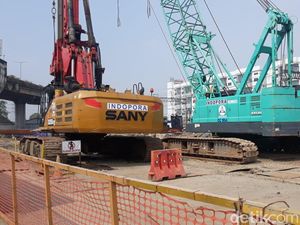 Intip Penampakan Proyek Stasiun KRL JIS yang Baru Rampung 30%