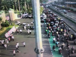 Ada Demo, Pengendara Diimbau Hindari Ruas Jalan Depan DPR