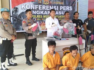 2 Perampok Bacok Penjaga Kebun hingga Tewas di Muba Ditangkap di Lampung