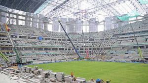 Melihat Lagi Proses Pembangunan Jakarta International Stadium (JIS)