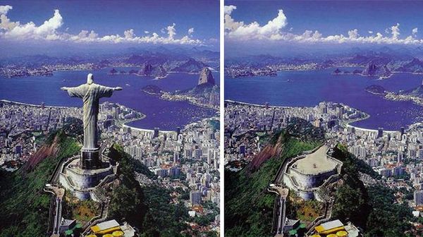 Tampilan Tempat Terkenal Tanpa Landmark Ikoniknya Bikin Tercengang