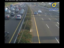 Tol Jagorawi Arah Jakarta Macet di Sejumlah Titik Pagi Ini