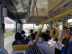 Uji Coba TransJakarta, Kalideres-Bandara Soetta Butuh Waktu 43 Menit