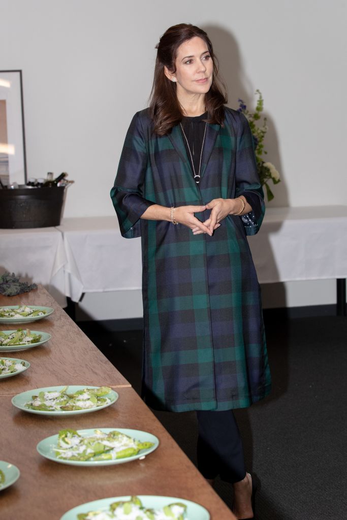 Crown Princess Mary of Denmark looks on during her visit to the SXSW House of Scandanavia on March 11, 2019 in Austin, Texas. (Photo by SUZANNE CORDEIRO / AFP)        (Photo credit should read SUZANNE CORDEIRO/AFP via Getty Images)