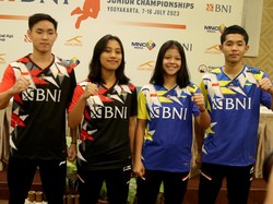 Badminton Asia Junior Championships 2023: Tekad Mutiara dan Felisha