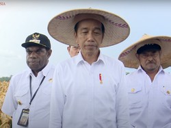 Jokowi Tinjau Food Estate Keerom Papua, Mentan Syahrul Yasin Mendampingi