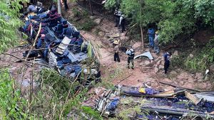 Kondisi Bus yang Masuk Jurang dan Tewaskan 25 Penumpang di Meksiko