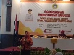 Dinsos Gresik Sosialisasikan Peraturan Bupati Tentang Dana Hasil Cukai