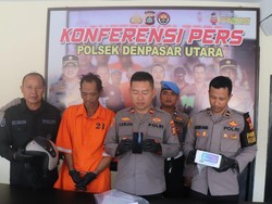 Perlu Uang untuk Upacara Adat, Residivis Curi HP di Kos-kosan Denpasar