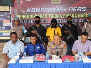 Pria di Sorong Nekat Jadi Kurir Ganja 1 Kg Usai Diimingi Upah Rp 5 Juta