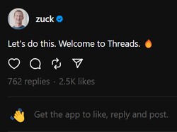 Petinggi Meta-Instagram Ramaikan Threads, Aplikasi Baru Pesaing Twitter