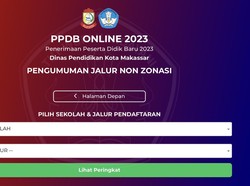 Link dan Cara Cek Pengumuman PPDB SD-SMP Makassar Jalur Non Zonasi