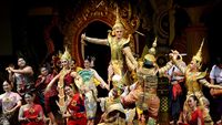 Aksi Seniman Thailand di Bali World Culture Celebration 2023