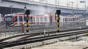 Lihat Lagi Suasana Uji Coba LRT Jakarta