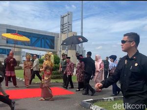 Maruf Amin Tiba di Sumsel Jelang Hadiri Puncak Hari Keluarga Nasional