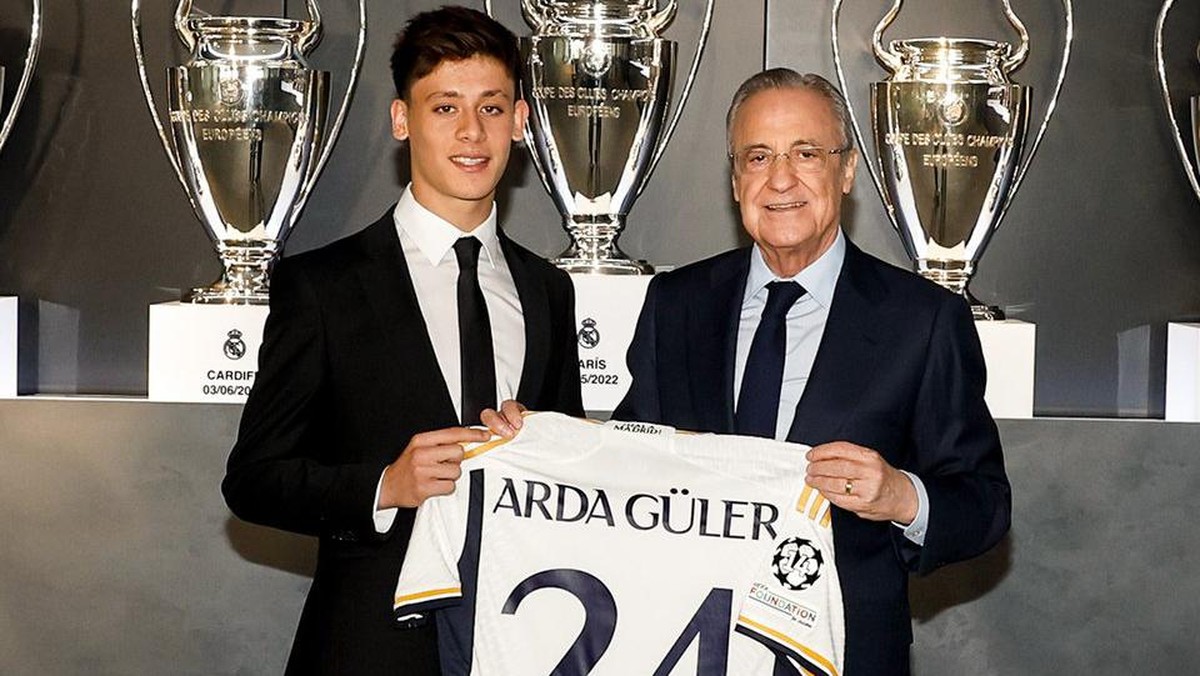 Arda Guler bergabung ke Real Madrid. (Foto: Twitter @realmadriden)