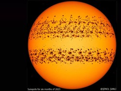 Ratusan Bintik Hitam Matahari Muncul, Ini Dampaknya Bagi Bumi