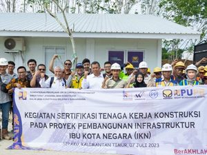 Dorong Kualitas SDM, Brantas Abipraya Gelar Sertifikasi SKK & K3 di IKN