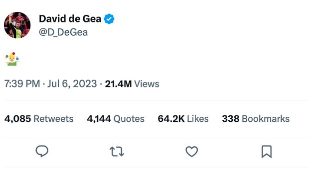david de gea manchester united bursa transfer rumor transfer