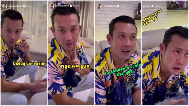 Denny Sumargo panik Deddy Corbuzier menghubungi dirinya.