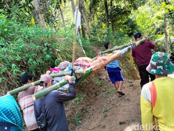 Pilu Ibu Hamil di Cianjur, Ditandu hingga Melahirkan di Jalan
