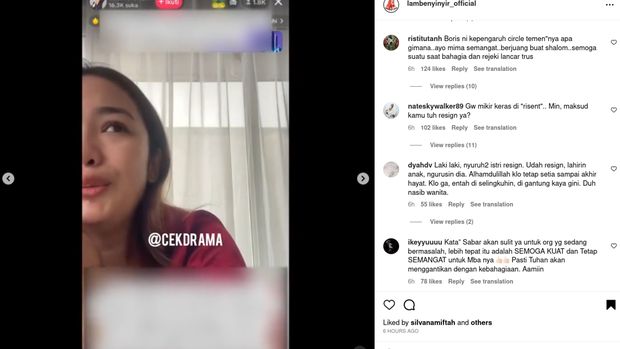 Irma Purba istri Boris Bokir