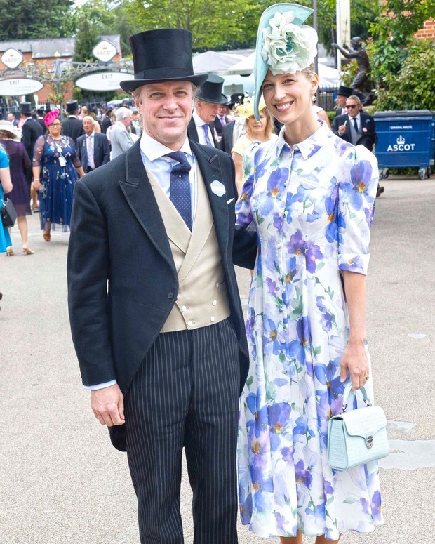 Lady Gabriella Kingston floral dress 2023