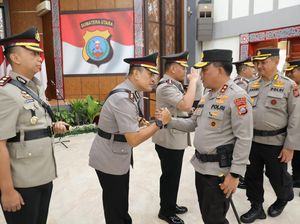 Sertijab 8 Kapolres, Kapolda Sumut: Jadikan Tugas Sebagai Ladang Ibadah