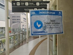 Toilet Halte TransJ MH Thamrin-HI Tak Bisa Dipakai, Begini Kondisinya