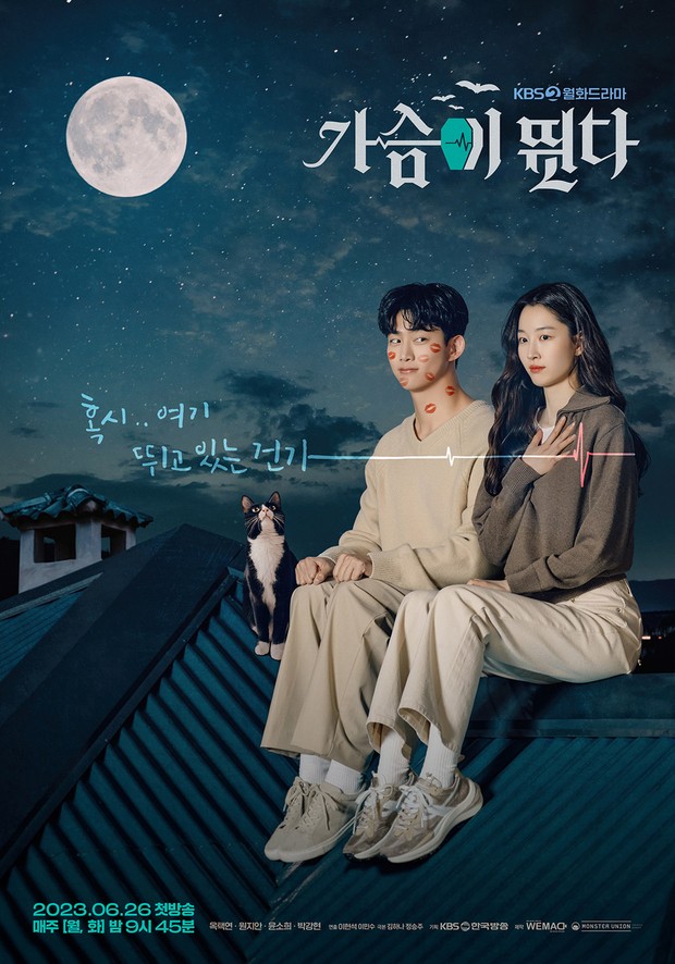 Poster Drama Heartbeat / Foto : twitter.com/KBS_drama Poster Drama Heartbeat / Foto : twitter.com/KBS_drama
