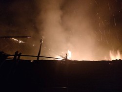 Rumah di Gulang Kudus Terbakar, Diduga gegara Gas Bocor