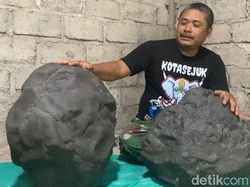 Klaim Suprianto Temukan Batu Tak Biasa di Hutan-Duga dari Luar Angkasa