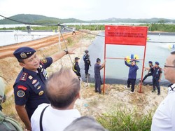 Diduga Lakukan Pelanggaran, 2 Tambak Udang di Batam Disegel KKP