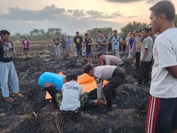 Kakek di Magetan Tewas Terbakar saat Bersihkan Ladang Tebu