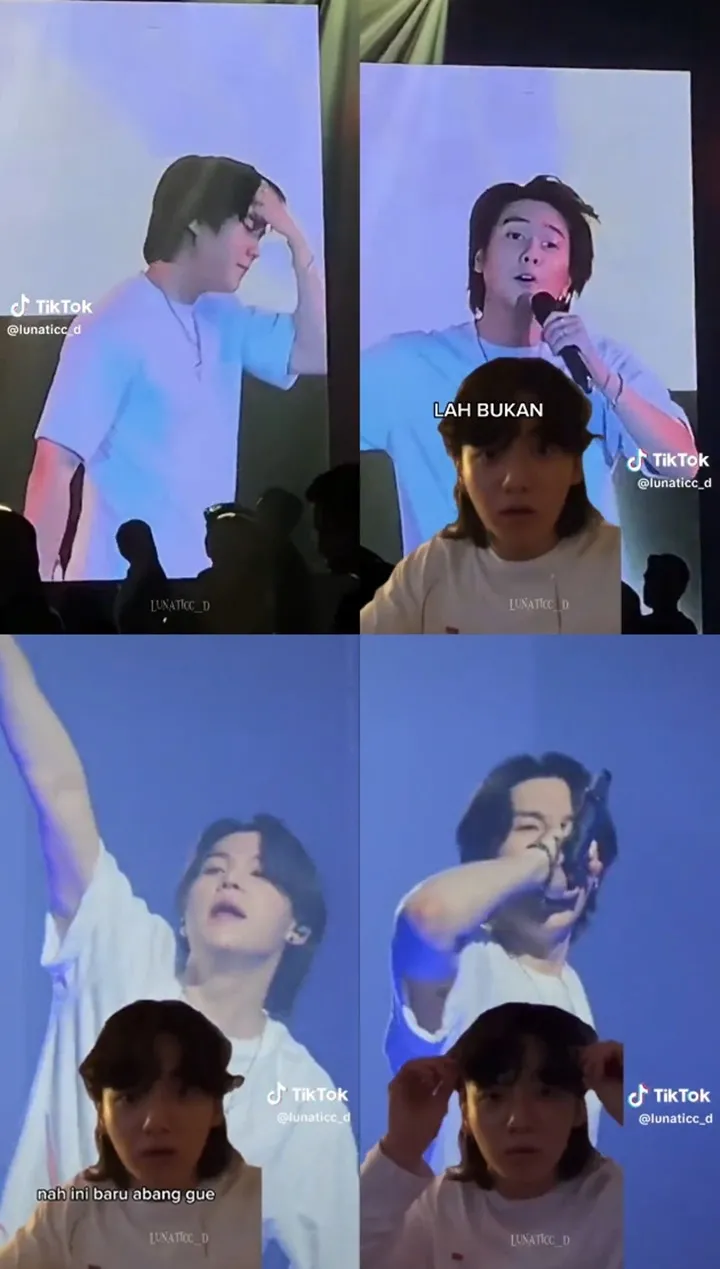 Iqbaal Ramadahan dan Suga BTS