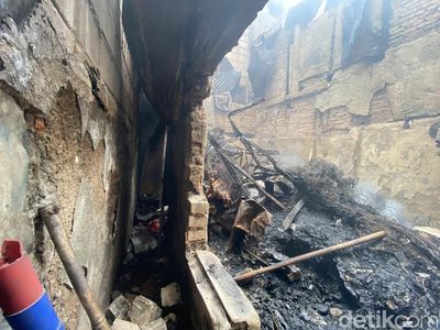 Potret Permukiman di Tambora Jakbar yang Ludes Terbakar