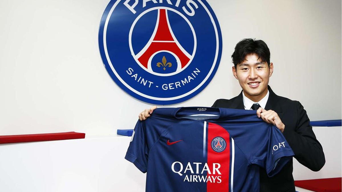 Lee resmi gabung PSG. Foto: Dok. Paris Saint-Germain