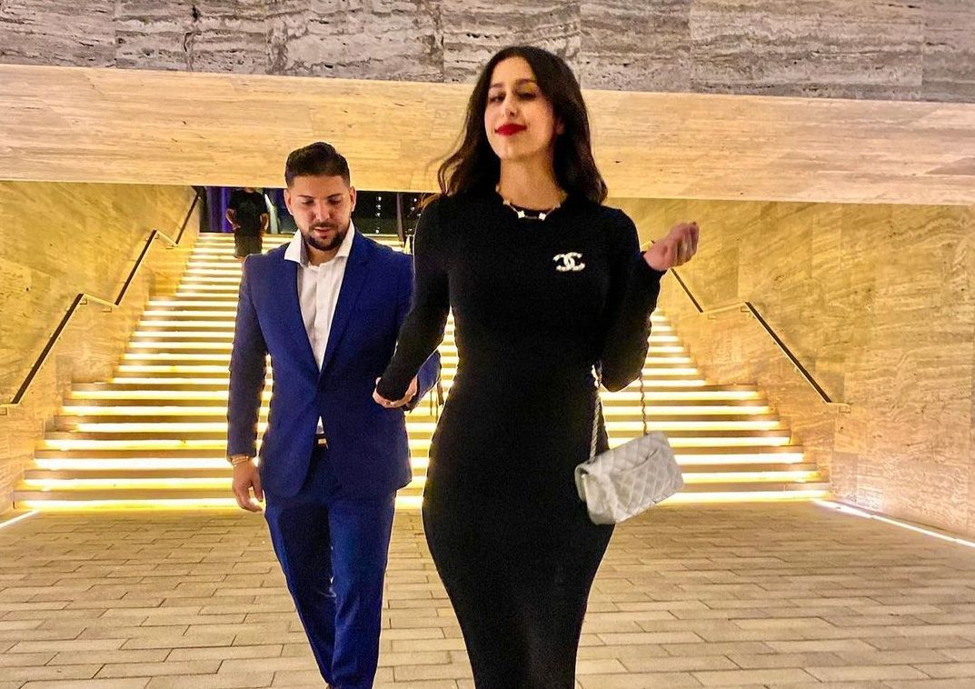 Linda Andrade dan Suami/Foto: Instagram.com/lionlindaa