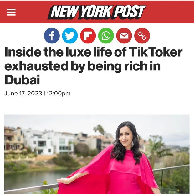 Linda Andrade Mengaku Lelah Jadi Orang Kaya/Foto: Instagram.com/lionlindaa