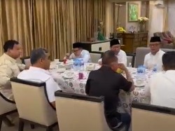 Prabowo Sambangi Rumah Cak Imin, Bahas Apa?