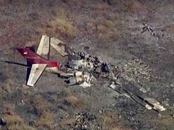 Penampakan Pesawat Jatuh di Dekat Disneyland Prancis, 3 Orang Tewas