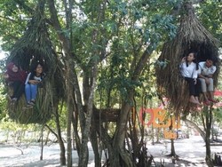 Berlibur di Wisata Alam Datuk, Ada Miniatur Rumah Hobit hingga Spot Foto Kece