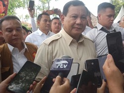 Menghadap Jokowi di Istana, Prabowo Lapor Pertahanan RI Panutan Banyak Negara