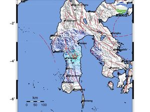 Gempa Bumi Terkini M 3,1 Guncang Sidrap Sulsel, Berpusat di Darat Gempa Bumi Terkini M 3,1 Guncang Sidrap Sulsel, Berpusat di Darat