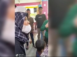 Viral Wanita di Asahan Labrak Pesta Pernikahan Suaminya