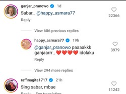Ganjar Pranowo Beri Pesan ke Happy Asmara: Sabar...