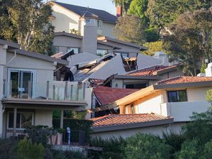 Retakan Tanah Picu Kerusakan Rumah di California, Begini Penampakannya