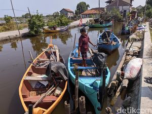 Gas Melon Jadi Idola Nelayan Terdampak Rob di Demak